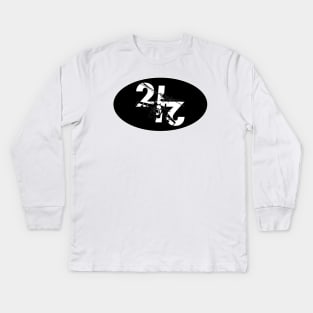 242 - Attack - Inverted. Kids Long Sleeve T-Shirt